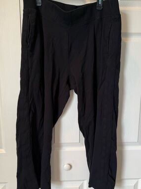 # Pact Women's XXL Black Knit Travel Pants